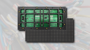 P10 untuk membuat running text dengan ESP32
