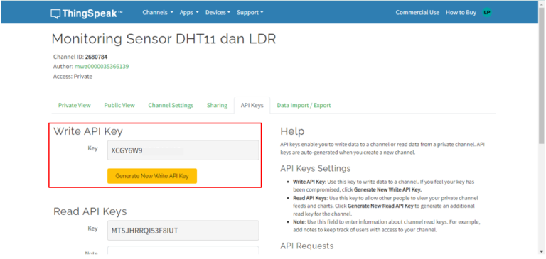 ThingSpeak : Platform IoT untuk Monitoring Data - Edutic Academy