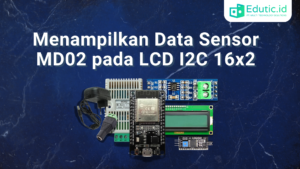 MD02 pada LCD I2C 16x2