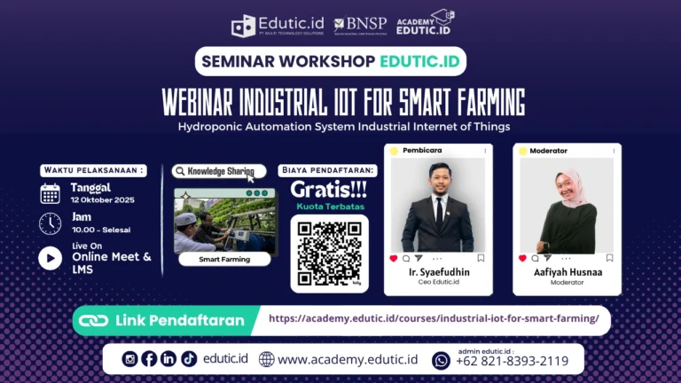 Webinar Industrial IoT for Smart Farming
