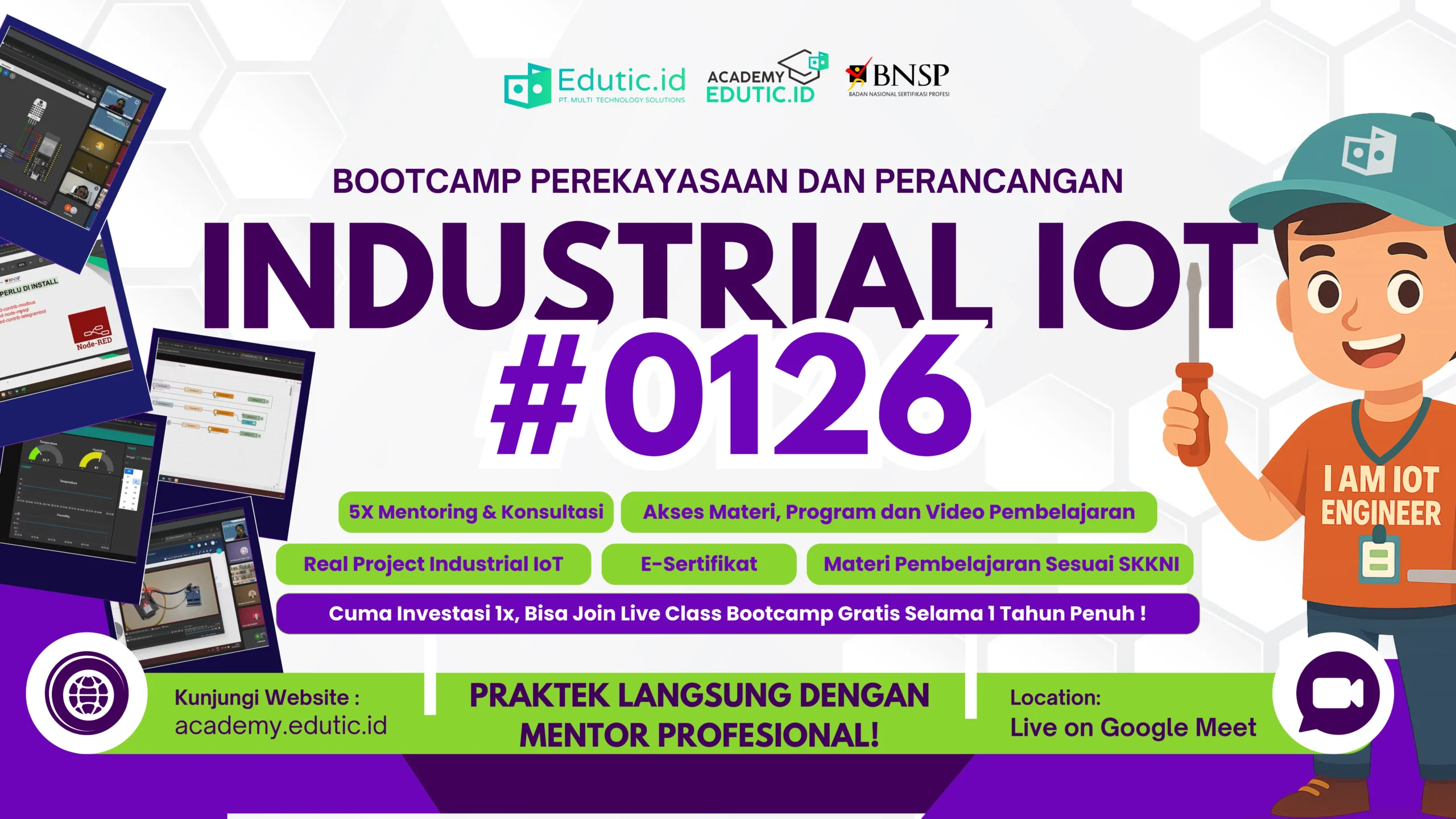 Bootcamp Perancangan dan Perekayasaan Industrial Internet of Things #0125