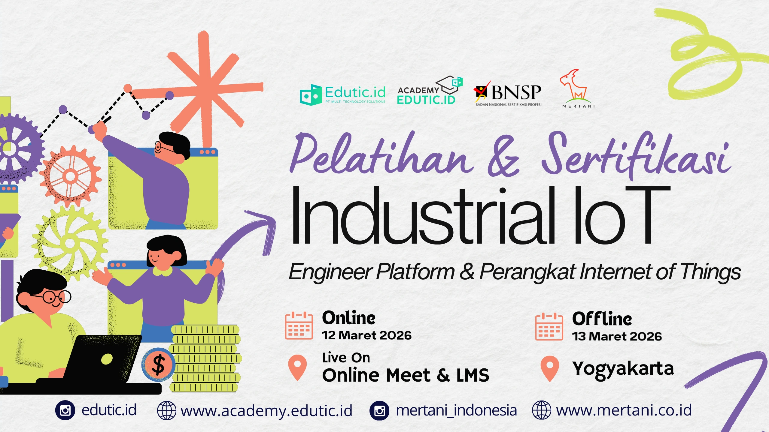 Pelatihan dan Sertifikasi IoT BNSP – Mertani