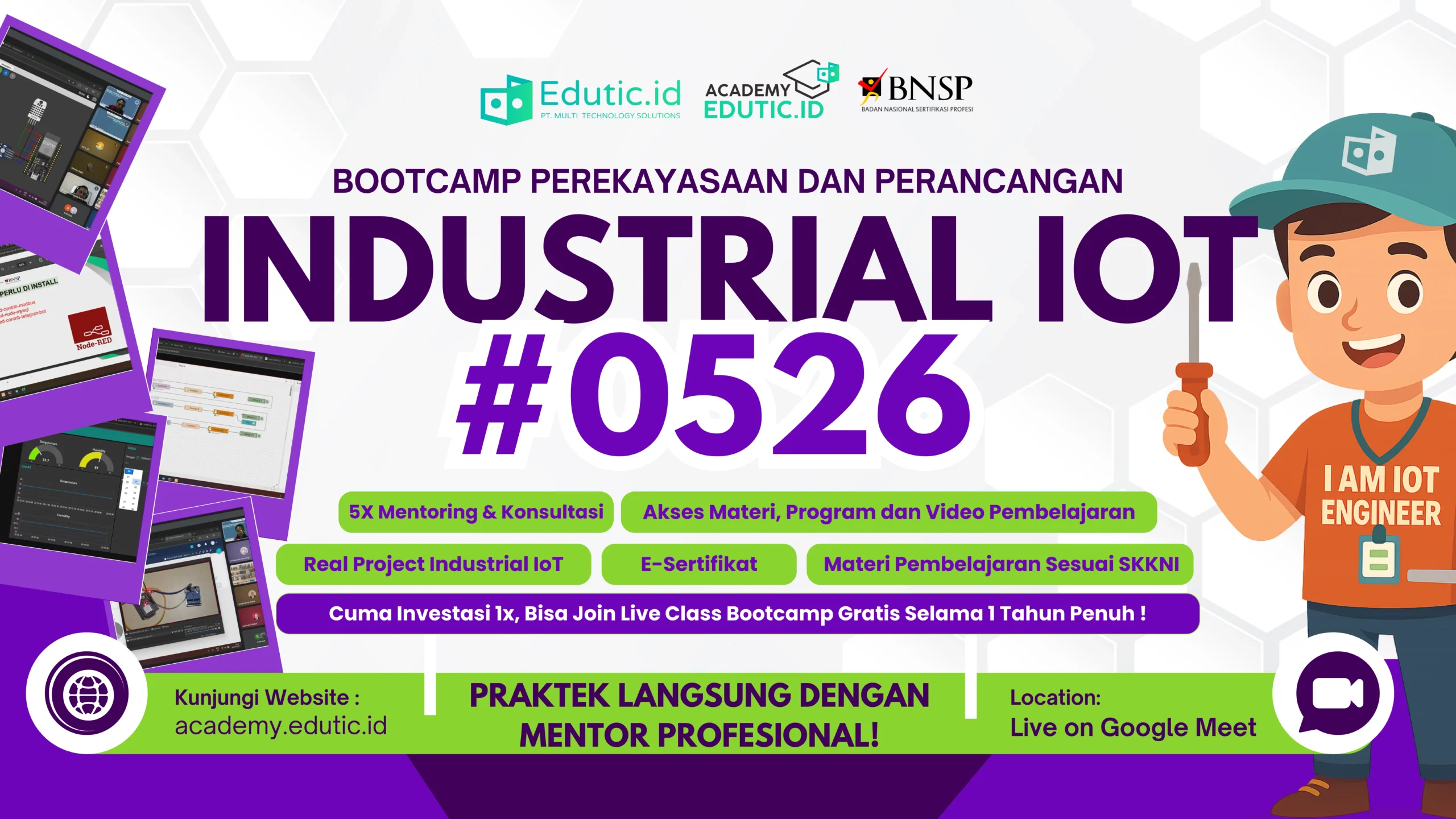 Bootcamp Perancangan dan Perekayasaan Industrial Internet of Things 0526 – Platinum