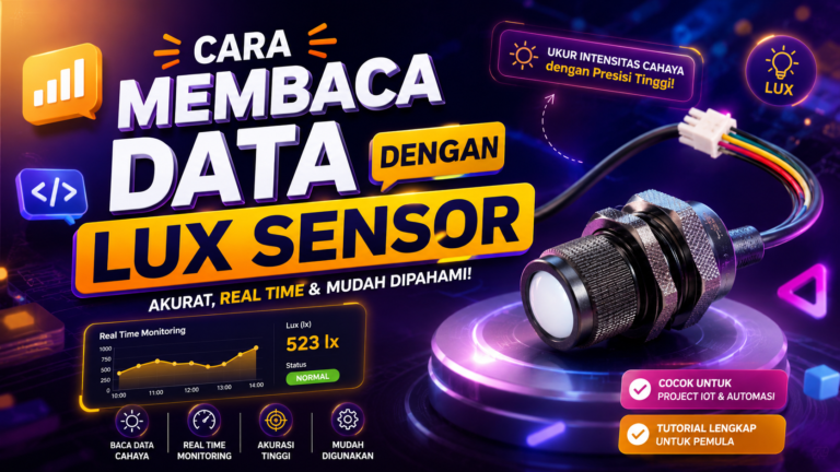 Cepat & Akurat! Begini Cara Membaca Sensor Lux RTU Menggunakan Laptop