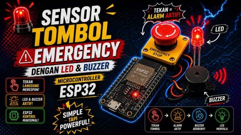 Emergency Push Button: Tekan Sekali, Peringatan Langsung Menyala!!