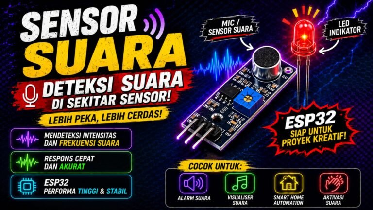 Implementasi Sensor Suara Menggunakan ESP32 untuk Mendeteksi Intensitas Suara